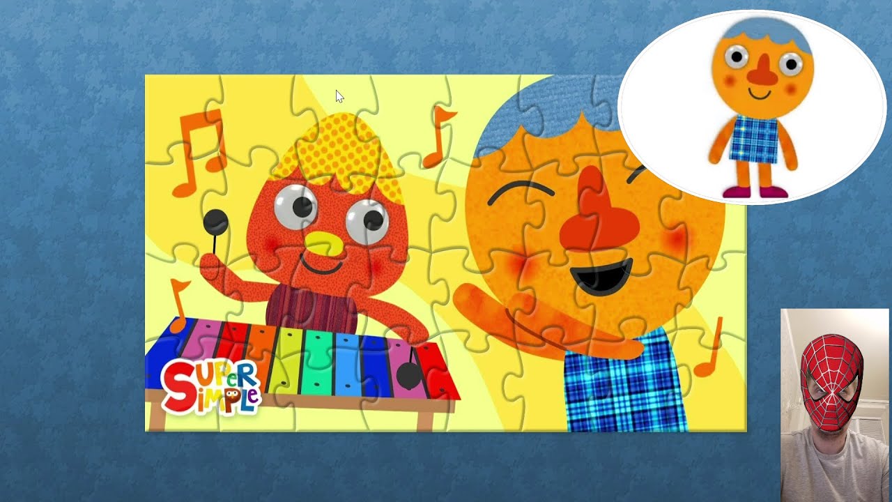 My Happy Song Noodle & Pals Super Simple Songs Puzzle Top - YouTube