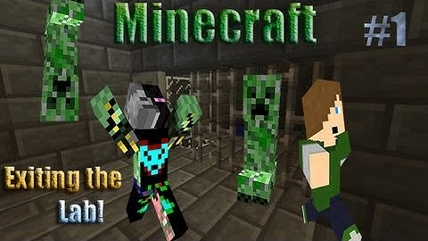 Minecraft Adventure Map: Exiting the Lab - Part 1: A Fangy Fall (Feat..AgonizingBroadcast)!