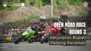 Kejurprov Balap Motor Bupati Padang Pariaman Open Road Race Championship 2023, Round 3 Disparpora
