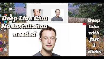 Deep Live Cam | Real-time face swap and video deepfake | No installion Needed, Works on GPU, CPU