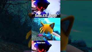 Sonic.EXE fight 👀 #sonicexe #sonic #plush #outcomememories