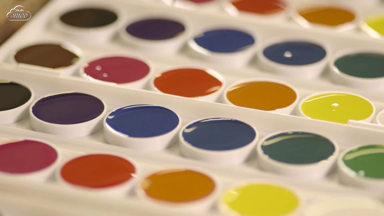 Состав красок. Видеоурок.