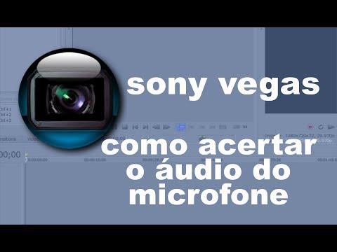 Sony Vegas melhorar audio microfone