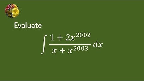 2023 MIT Integration Bee, qualifying test question # 15