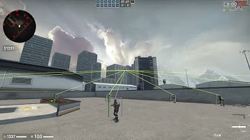 csgo - esp box, health bar, snaplines (showcase)