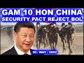 GAM 10 HON CHINA SECURITY PACT REJECT BOL PEH U