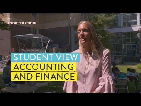 Student view: Accounting and Finance BSc(Hons) | University of Brighton