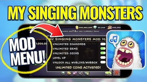 How to Get Unlimited Coins Gems & Food in My Singing Monsters - MSM Mod Menu (iOS, Android)
