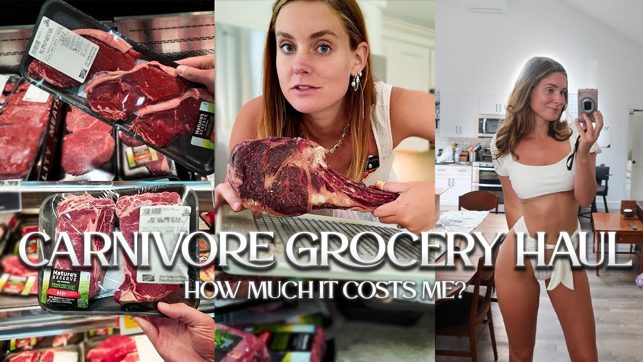 Explore Carnivore Grocery Haul with MissMeat