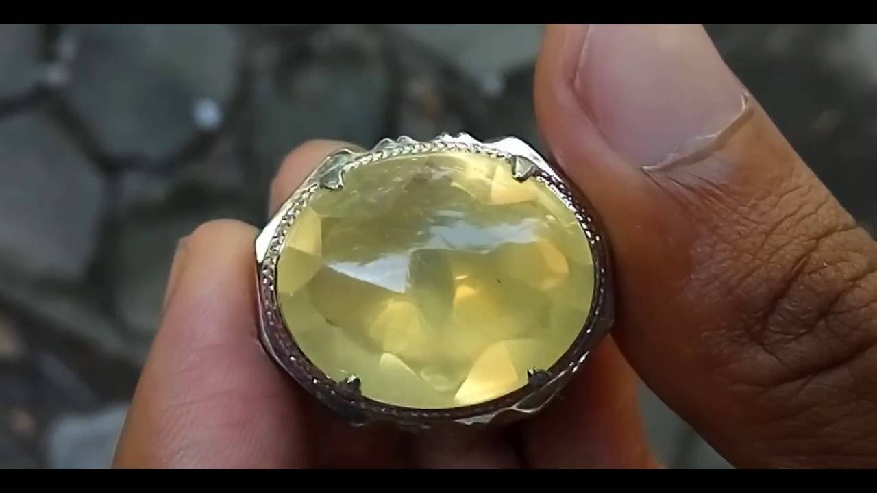 fo opal wonogiri yellow kuning besar 21x17 5x10mm fo opal wonogiri yellow kuning besar 21x17 5x10mm