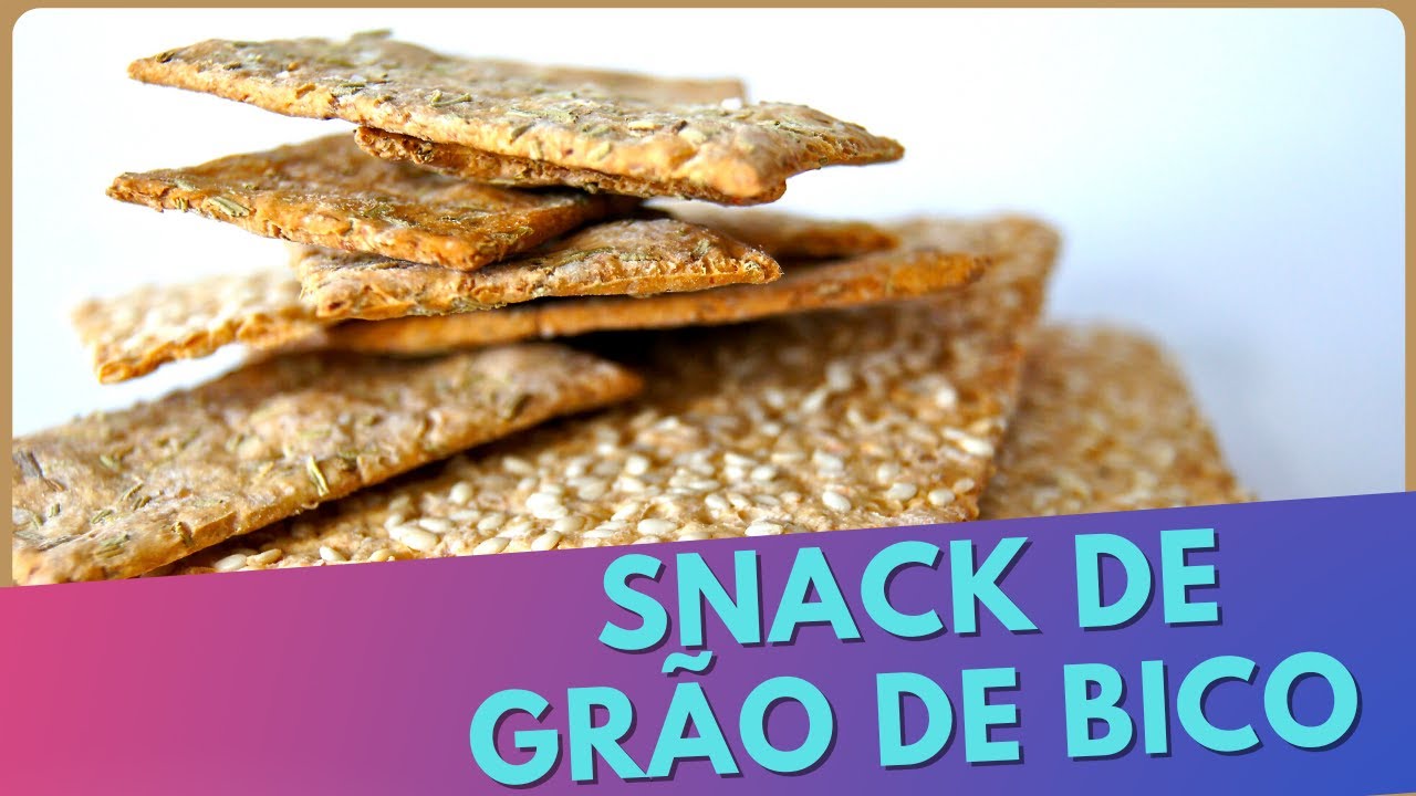 SNACK CROCANTE DE GRÃO DE BICO NA AIRFRYER