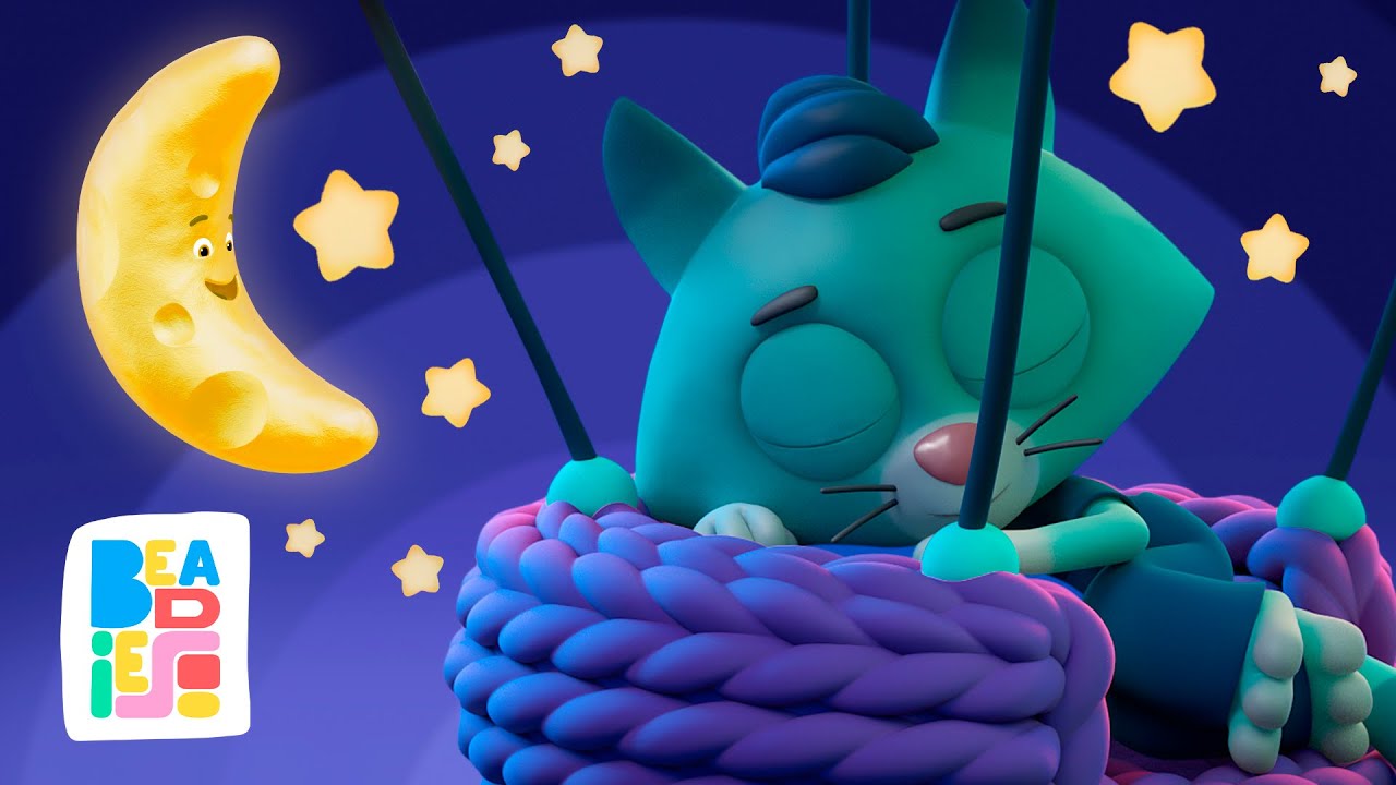 Los gatitos cansados están 🐱✨Muchas nanas dulces y hermosas para niños | Beadies en Español