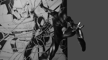 Learning Blender, 2.8, SpeedSculpt Spiderman vs Megatron part one.