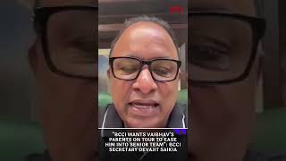 "BCCI wants Vaibhav's parents on tour to ease him into senior team": BCCI secretary Devajit Saikia