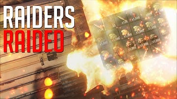 RAIDING The RAIDERS! They Were HIDING While We COUNTERED! - Rust