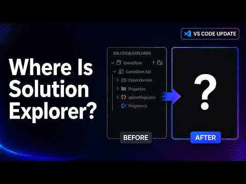 Solution Explorer Missing in VS Code? (C# Dev Kit Update) thumbnail