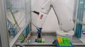 SMART FLEXIBLE ASSEMBLY LINE WITH ABB IRB120 ROBOT