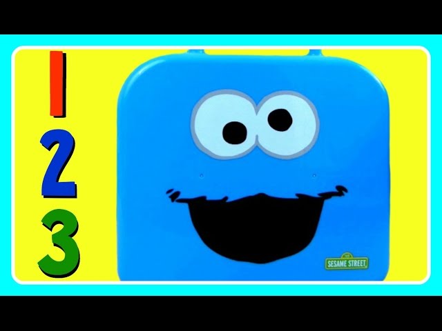 Learn Numbers with Sesame Street Cookie Monster On the Go Numbers by  Playskool! 