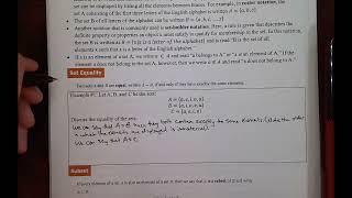 NorthArk MAT 2113 Finite Lesson 6.1 Example #1 Equality of Sets