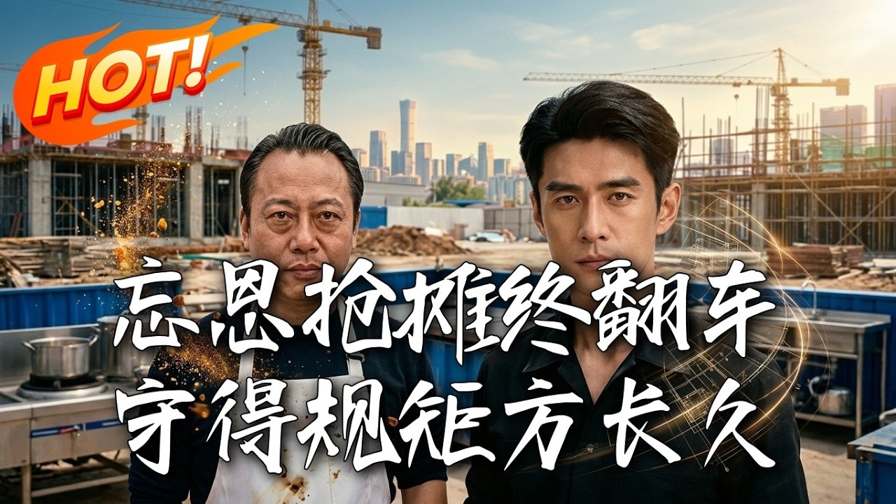 恩將仇報搶飯攤，白眼狼落魄逆襲路