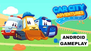 Car City Adventure Games For Kids Educational apps #kidsgames #carcity #cartoon  screenshot 3