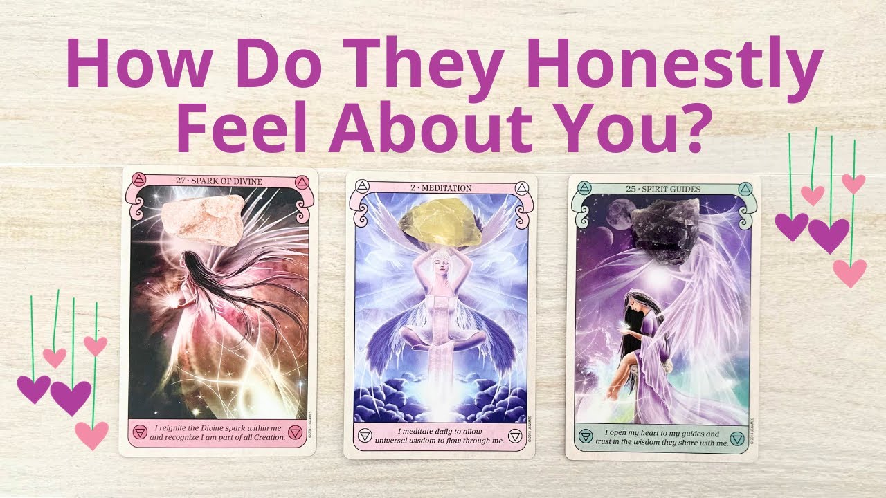 💌HOW DO THEY HONESTLY FEEL ABOUT YOU? 😍PICK A CARD 💋 LOVE TAROT READING 💃🏻 TWIN FLAMES ❤️ SOULMATES