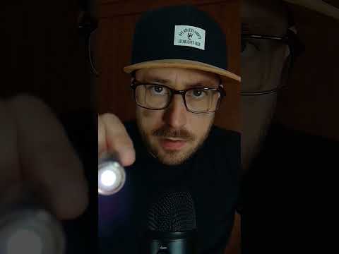 ASMR Reflexes Test  #asmrfast #lighttriggers #asmrreflexes #asmrdoctor