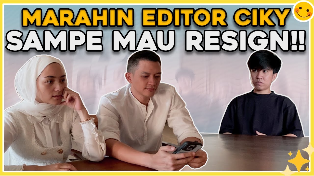 PRANK EDITOR, DISINI KEMAMPUAN AKTING KITA DI UJI!!
