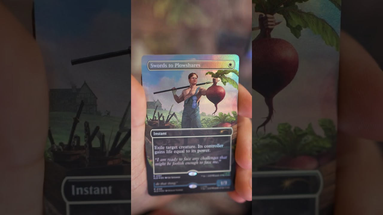 Magic: The Gathering Secret Lair x The Office  Dwight's Destiny Pack  Opening! #shorts #mtg - YouTube