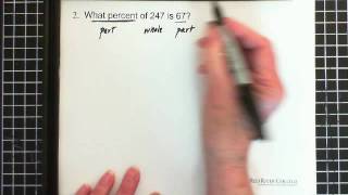 5. Percent Problems: Questions & Answers