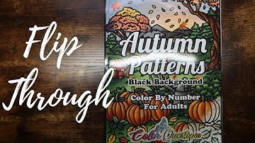 autumn patterns by color questopia flip through!