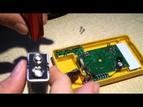 How To Replace The Battery And Fuse In A Basic Digital Multimeter