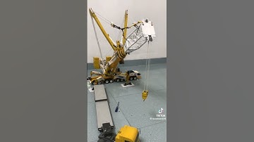 Cần cẩu Rc 1000 tấn khổng lồ #shortvideo #crane #xecau #toys #rc #car #thegioithunhorc