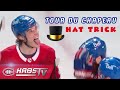 Premier tour du chapeau de juraj slafkovsky dans la lnh