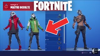 Fortnite Toutes Les Récompenses Et Défis De La Tenue Maitre Occulte Saison X