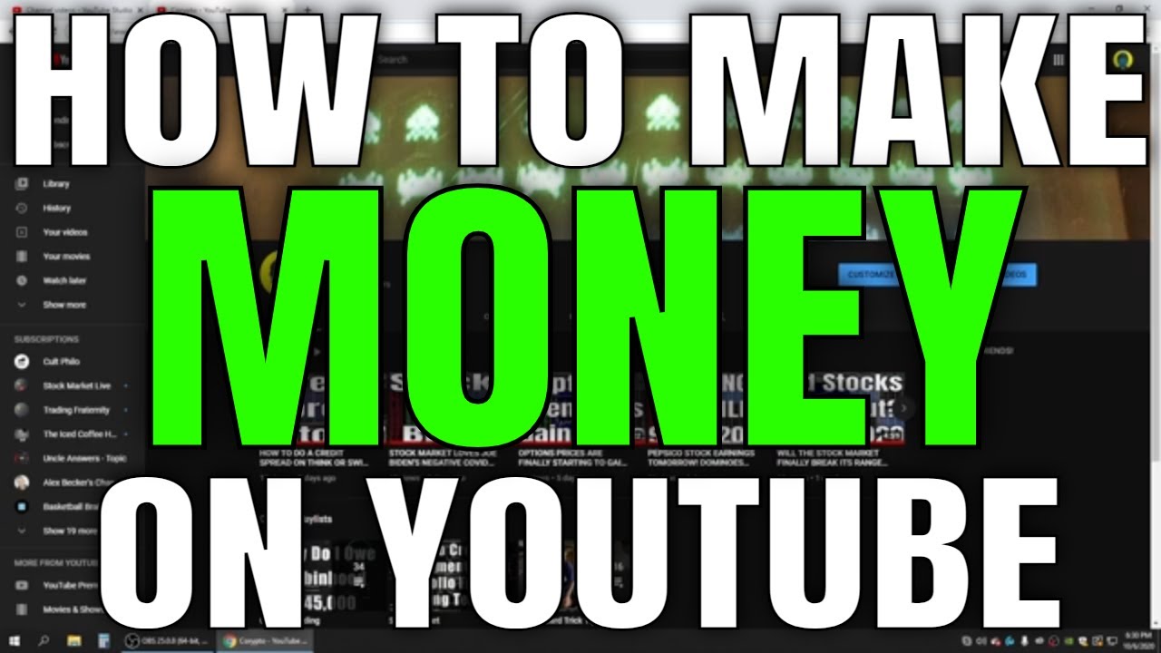 HOW TO BUILD A YOUTUBE CHANNEL THAT EARNS PASSIVE INCOME! HOW TO EARN ...