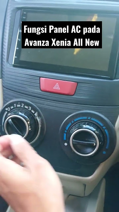 Fungsi Panel AC Avanza Xenia All New #ac #avanza #xenia #shortvideo