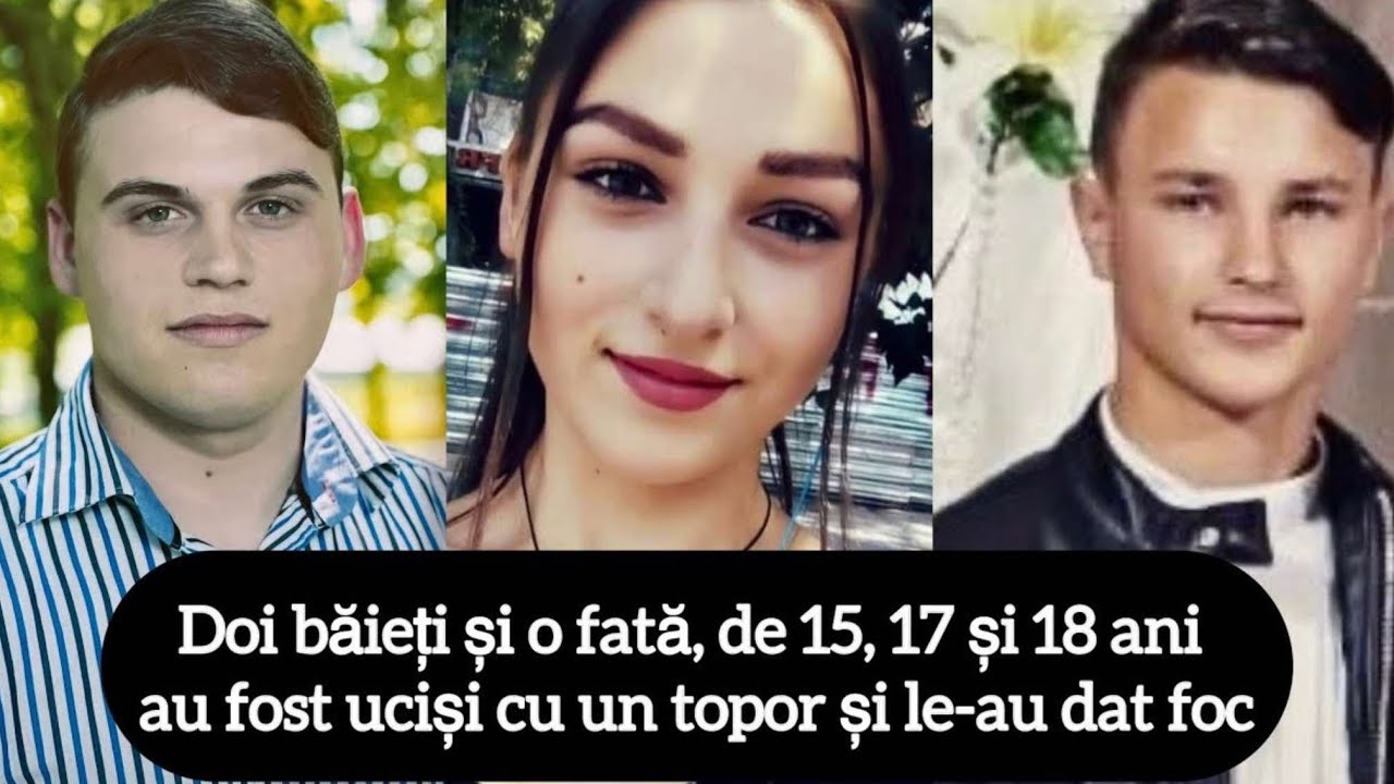 Doi băieți și o fată au fost uciși cu un topor, au fost stropiți cu benzină, după care le-au dat foc