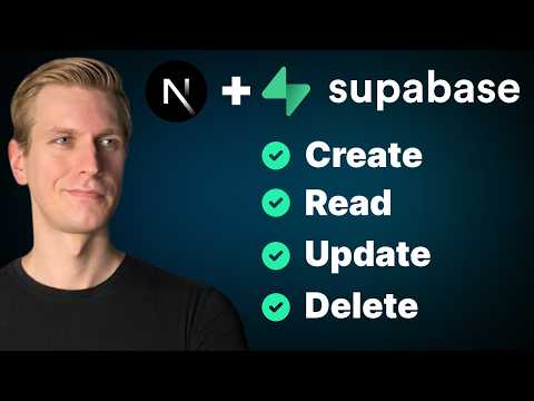 Next.js CRUD + Supabase Has Never Been Easier (+ RLS, Migrations)