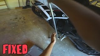 Replacing the left gear shift lever AGAIN