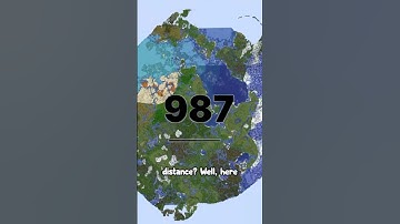 Minecraft at 1000 Render Distance