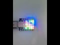 How the ESP32 C3 LED board display