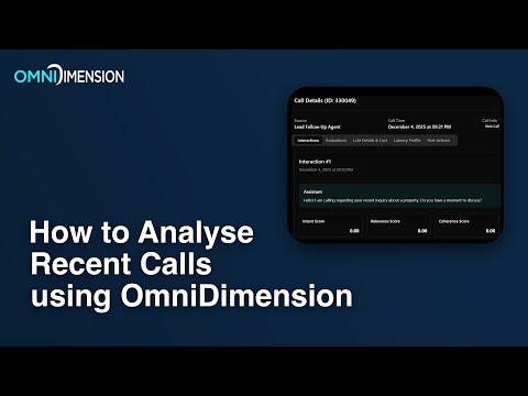 Review recordings and performance metrics