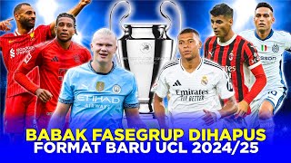 NO MORE GROUP STAGES AND DEMOCRATS! HERE'S THE EXPLANATION OF THE NEW FORMAT OF THE 2024/25 CHAMP...