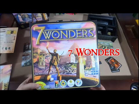 სამაგიდო თამაში - 7 Wonders / 7 საოცრება - მიმოხილვა