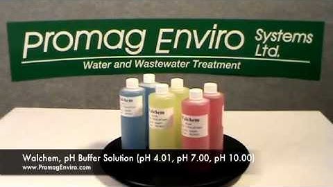 Walchem pH Buffer Description