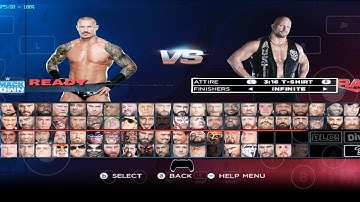 Randy Orton vs stone cold match|WWE 2k23 Wii Gameplay Dolphin Emulator.