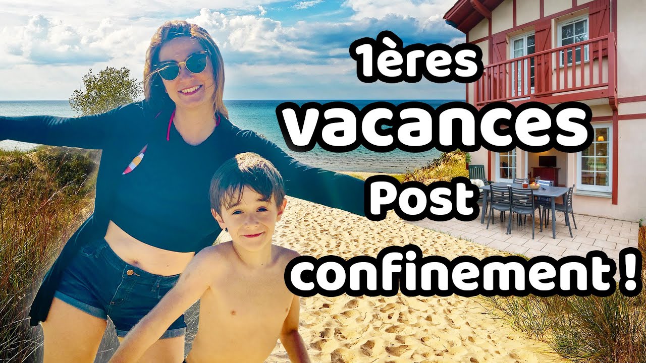 Nos 1ères VACANCES en FRANCE post-confinement avec PIERRE et VACANCES -Vlog Voyage Angie Maman 2.0