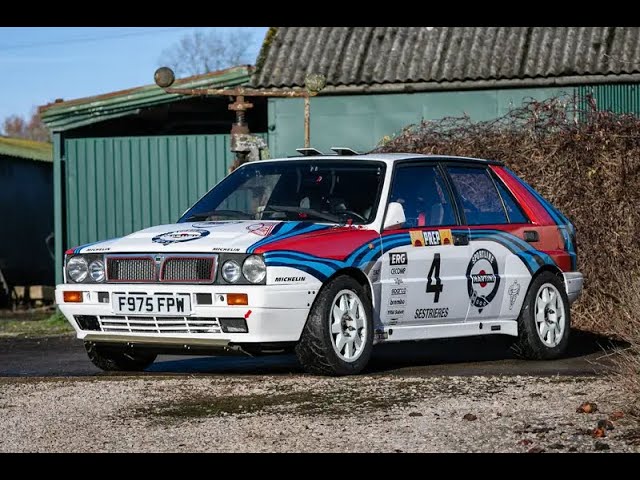 1989 Lancia Delta HF Integrale 16V 'Group A' Rally Car FIA HTP