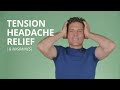 Tension headache relief  stress  migraine headaches too